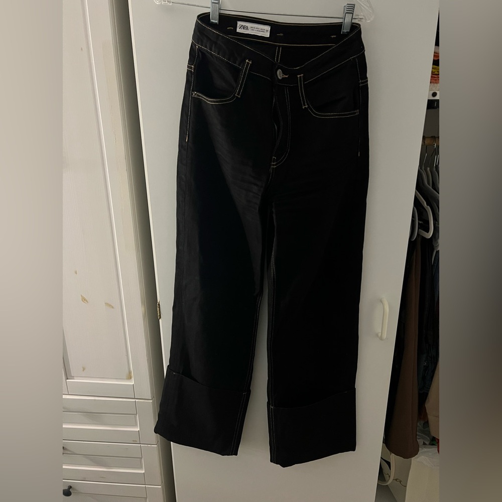 Zara Black Bootcut Jeans